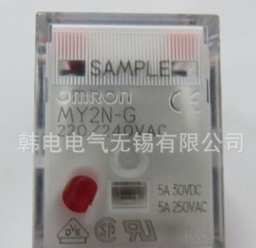 供应正品 微型功率继电器；MY2N-GS DC24V BY OMZ/C