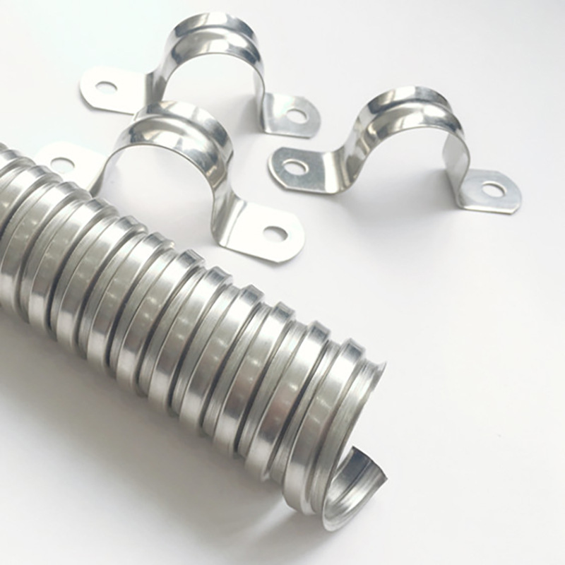 201不锈钢穿线金属软管 防水包塑不锈钢金属电线保护波纹管护套管
