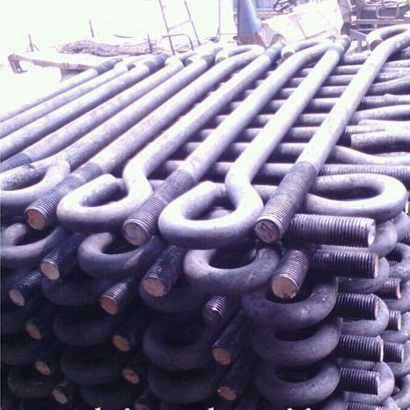 高强度地脚螺栓7字9字型 M24 可定做