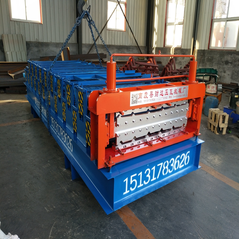 840/850双层压瓦机财达压瓦机械厂图1