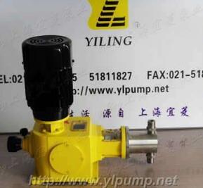 上海宜菱柱塞式计量泵高压力计量泵计量泵