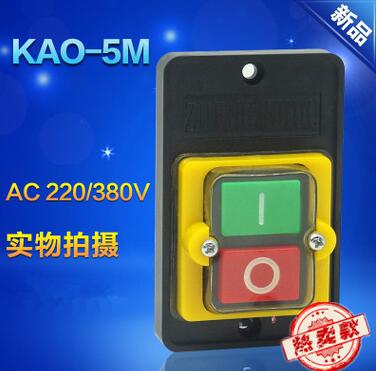 厂家直销宁波银鸡防水控制按钮 KA0-5M KAO-5M不带底盒 按钮开关