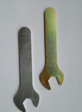 供应简易单头开口扳手.小扳手.对边7MM*70*1.5(适用于M4螺母)
