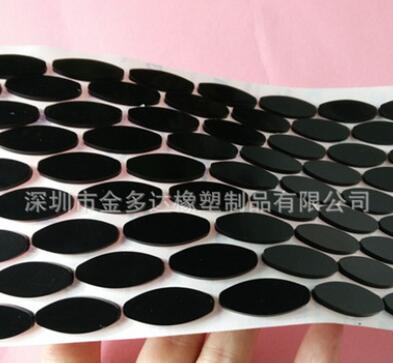 防滑硅胶垫 防滑硅胶脚垫 自粘3M胶硅胶脚垫 各种形状可成型