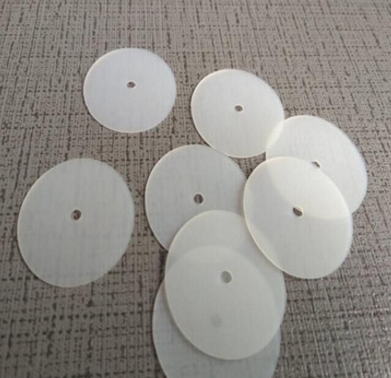 定制白色圆形硅胶密封垫片硅胶防水垫片3M单面背胶橡胶垫圈/垫片