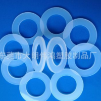 供应透明硅胶垫圈 蓝色硅胶垫圈 环保食品级硅胶垫片
