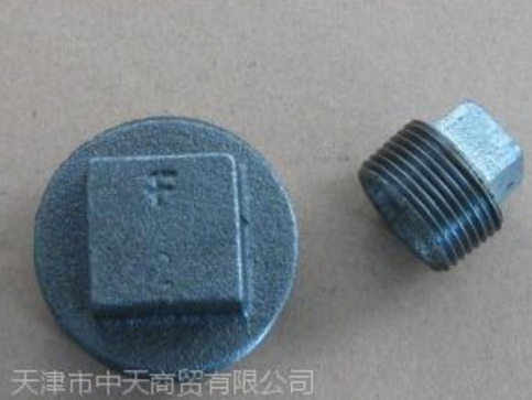 供应TFF美标出口玛钢管件---管堵