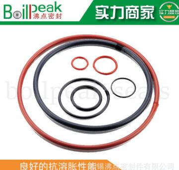 沸点包氟O型圈四氟包氟O型圈包四氟O型圈耐腐蚀耐酸碱密封圈定制