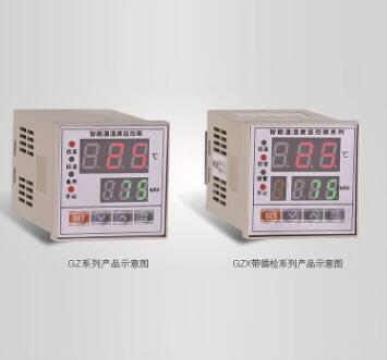 厂家直销生产批发多功能仪表数码管智能温度 湿温度监控器GZ