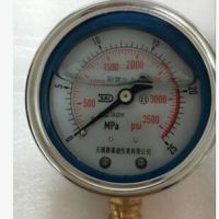 无锡厂家直销充油耐震压力表 气压表 油压气压表 径向耐震 YN60