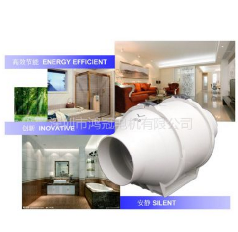 供应管道风机 通风风机 HF-150P图1