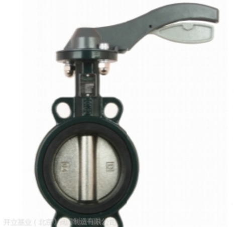 开立阀门电动蝶阀（调节型、开闭型）、手柄对夹式、气动，法兰；D671X-10Q、D971X-10Q图1