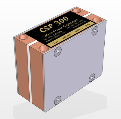 CSP300电力电容器 高频传导冷却电容 高频谐振电容 CELEM电容