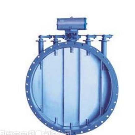 供应气传动百叶通风调节蝶阀图1