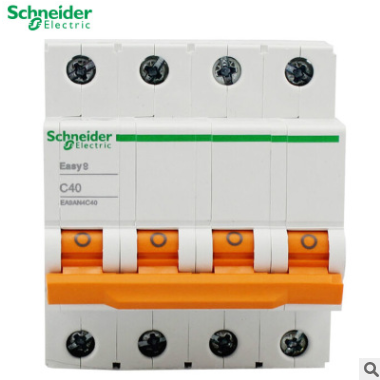 施耐德EA9AN微型断路器 4P C40 AEA9AN4C40空气开关