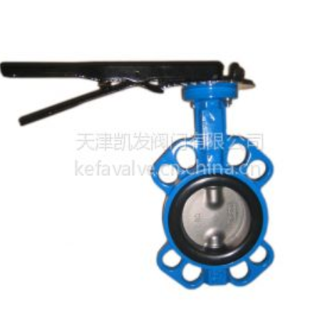 供应对夹式双半轴无销软阀座蝶阀