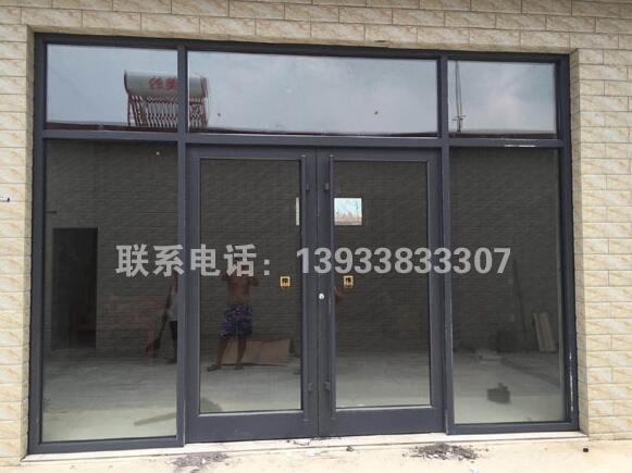 石家庄镶嵌玻璃/石家庄皓森肯德基门