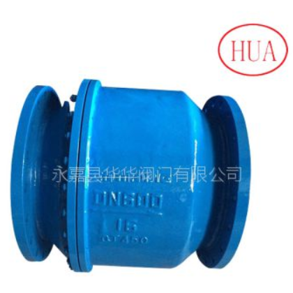 厂家直销HQ44X/HQ45X微阻球形止回阀 法兰污水止回阀DN500