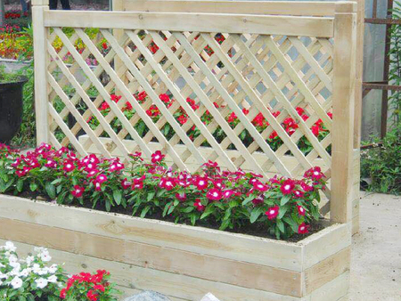 防腐木花架定制-青岛全意美