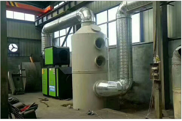 德阳销售漆雾喷淋塔图1