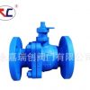 瑞创厂家热销 轻型铁球 铸钢法兰球阀 Q41F-16C