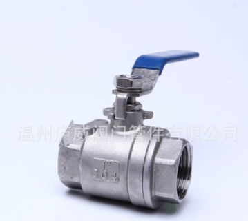 厂家直接供应内螺纹球阀 二片式球阀不锈钢304 Q11F-16P批发零售图1