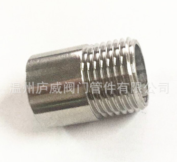 厂家直接供应1寸不锈钢单头丝也叫内接焊接单丝接电定制非标产品图1