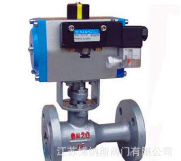QJ641PPL气动一体式高温球阀