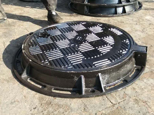 优质圆形球墨井盖/固桥桥梁配件图1