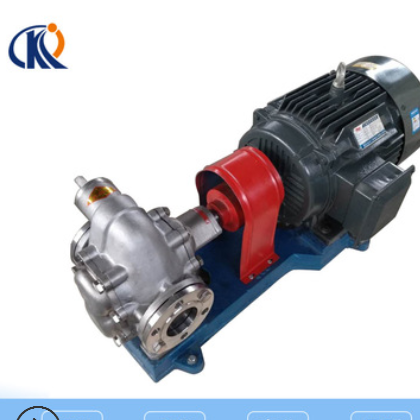 厂家供应 KCB系列不锈钢齿轮泵泵头 304卫生级食品 化工齿轮油泵