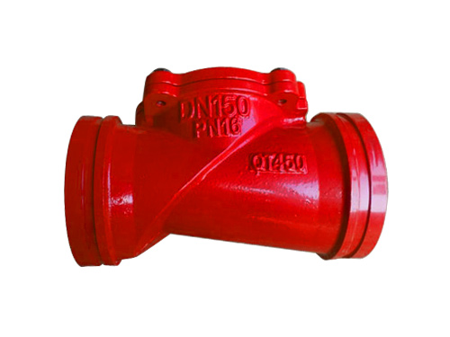 西安沟槽橡胶瓣止回阀/百川通阀门生产厂家