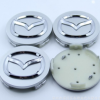 马自达3 57MM轮毂中心小盖 汽车改装车标 马3轮毂塑料盖