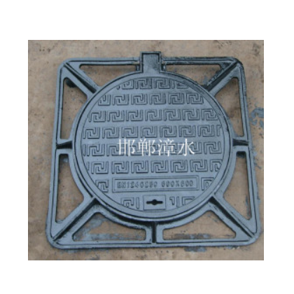 漳水铸造 外方内圆球墨铸铁井盖 600x600
