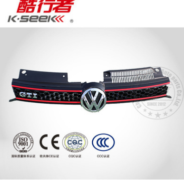 大众高尔夫6GTI中网 前格栅 面罩 前脸 5K0853651C