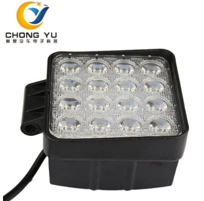 厂家直销薄款方形LED工作灯 LED探照灯 机械照明灯铝质