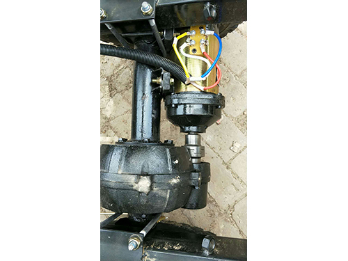 电动工程车后桥厂家/远大车业