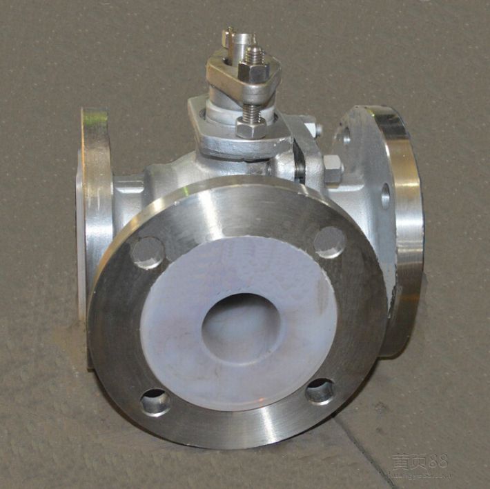 Q44F三通球阀 不锈钢三通球阀图1