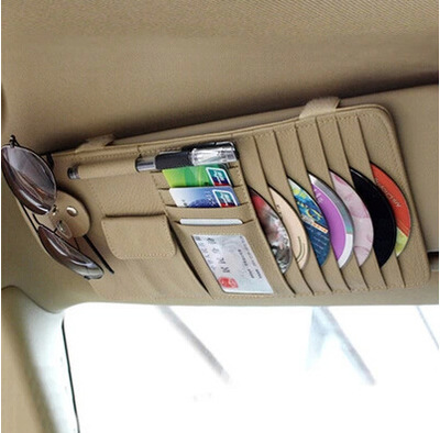 汽车内饰用品遮阳板CD夹名片夹眼镜夹多功能车载用品