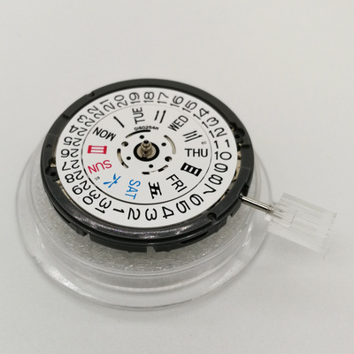 手表配件原装全新自动机械机芯 NH36A代替7s36双日历三针表心批发