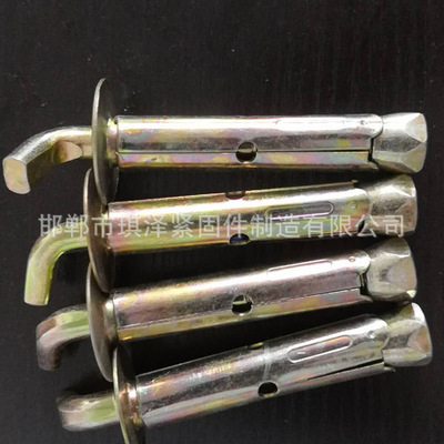 热水器钩膨胀钩 国标六角母热水器挂钩花母热水器托钩 m10 现货图1