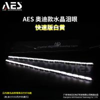 AESGS 汽车大灯LED水晶 泪眼日行灯软灯条 车灯升级流光跑马扫描