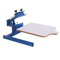 厂家 单色平面丝印机 手动服装丝网印刷机 小型服装印花机印刷机
