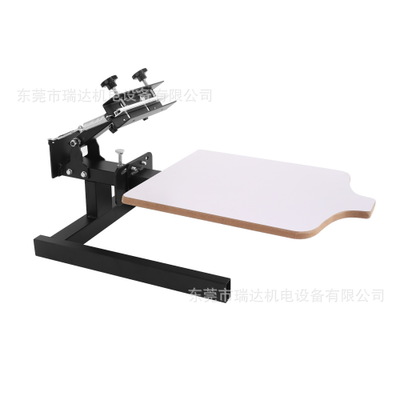 厂家 单色丝印机 平面印刷手印台 手动丝网印刷机 高精密印刷台