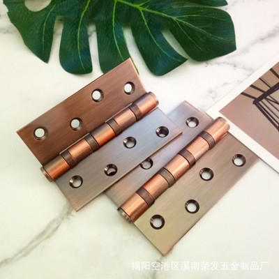 厂家批发轴承木门4寸3.0合页 房门不锈钢平开门合页