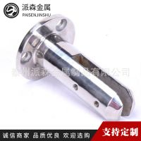 生产304不锈钢玻璃夹 落地泳池玻璃夹 栏杆立柱玻璃固定夹配件