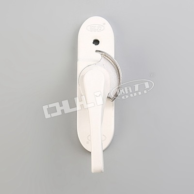 窗锁厂家直销 豪华短柄月牙锁 不锈钢月牙锁 适应门窗 质量保证