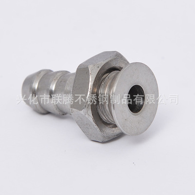 数控车 车床件 非标不锈钢接头 车加工五金件 小铣床配件