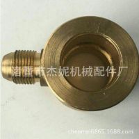 铜件加工 黄铜接头加工铜螺丝螺母非标件加工 铜车削件加工定制