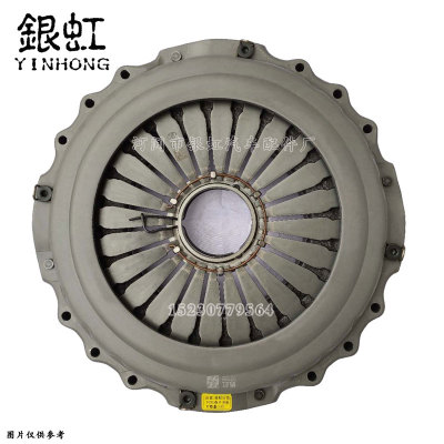 拉式430离合器片 三级减震 适用于陕汽重卡 东风天龙 离合器压盘