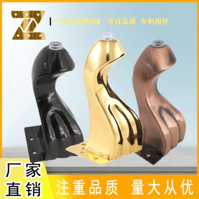 欧式沙发家具脚 14公分女人脚 美式沙发脚 茶几脚衣柜腿五金配件